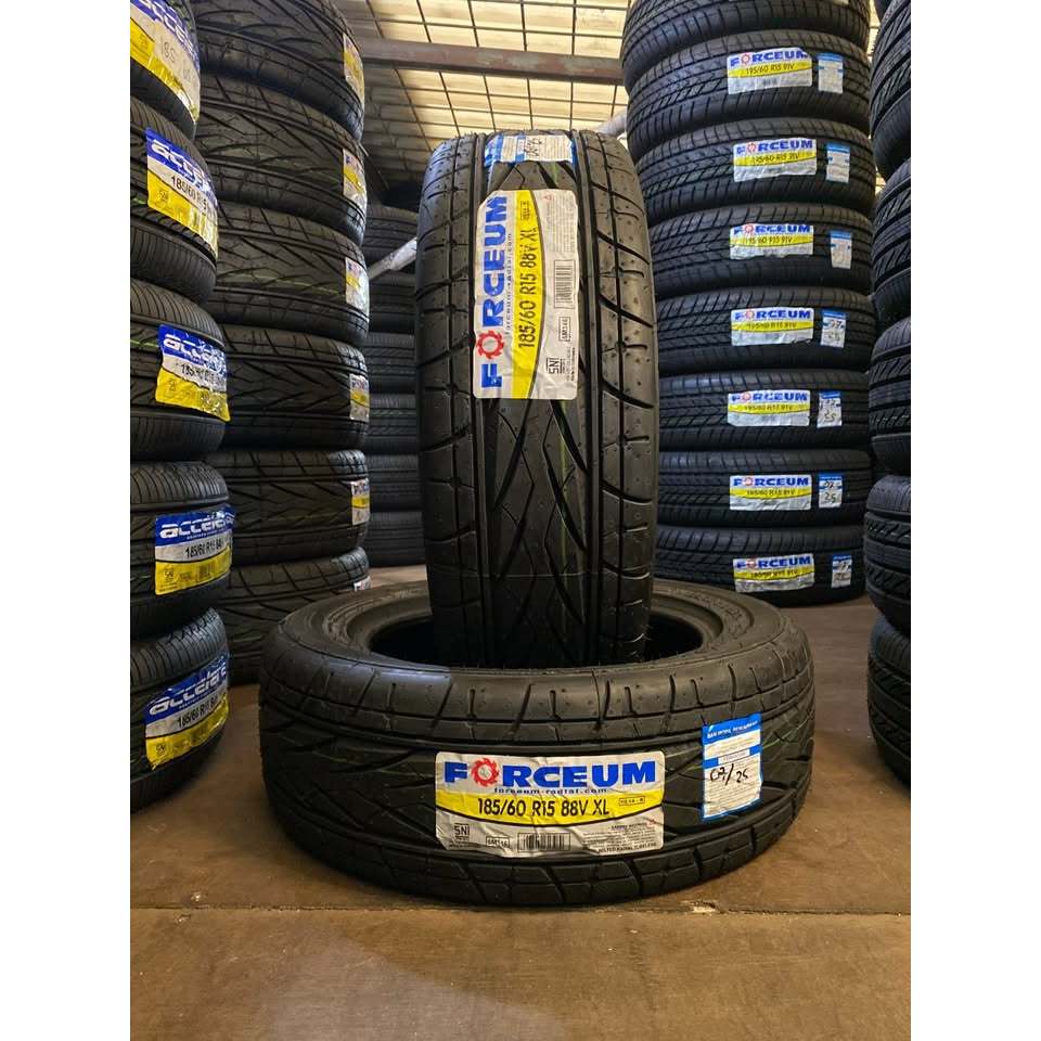 ban mobil ring 15 forceum hexa r 185 60 r15 untuk yaris jazz