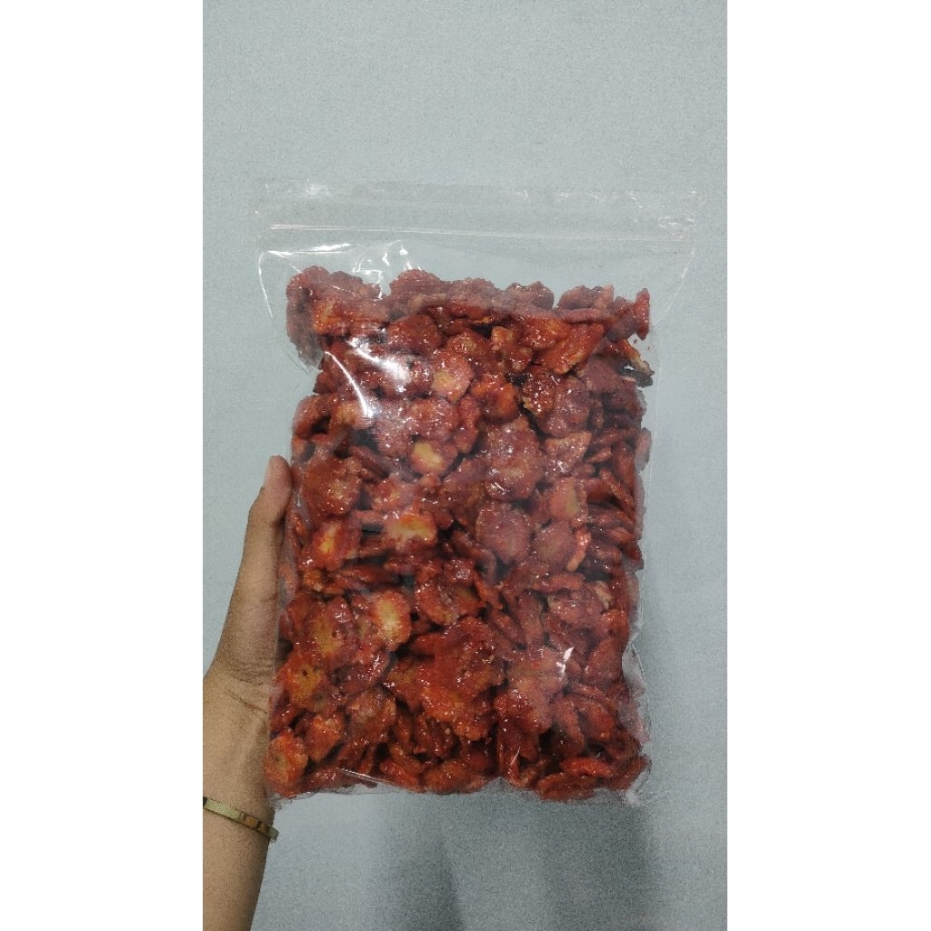 

Emping blinjo pedas manis
