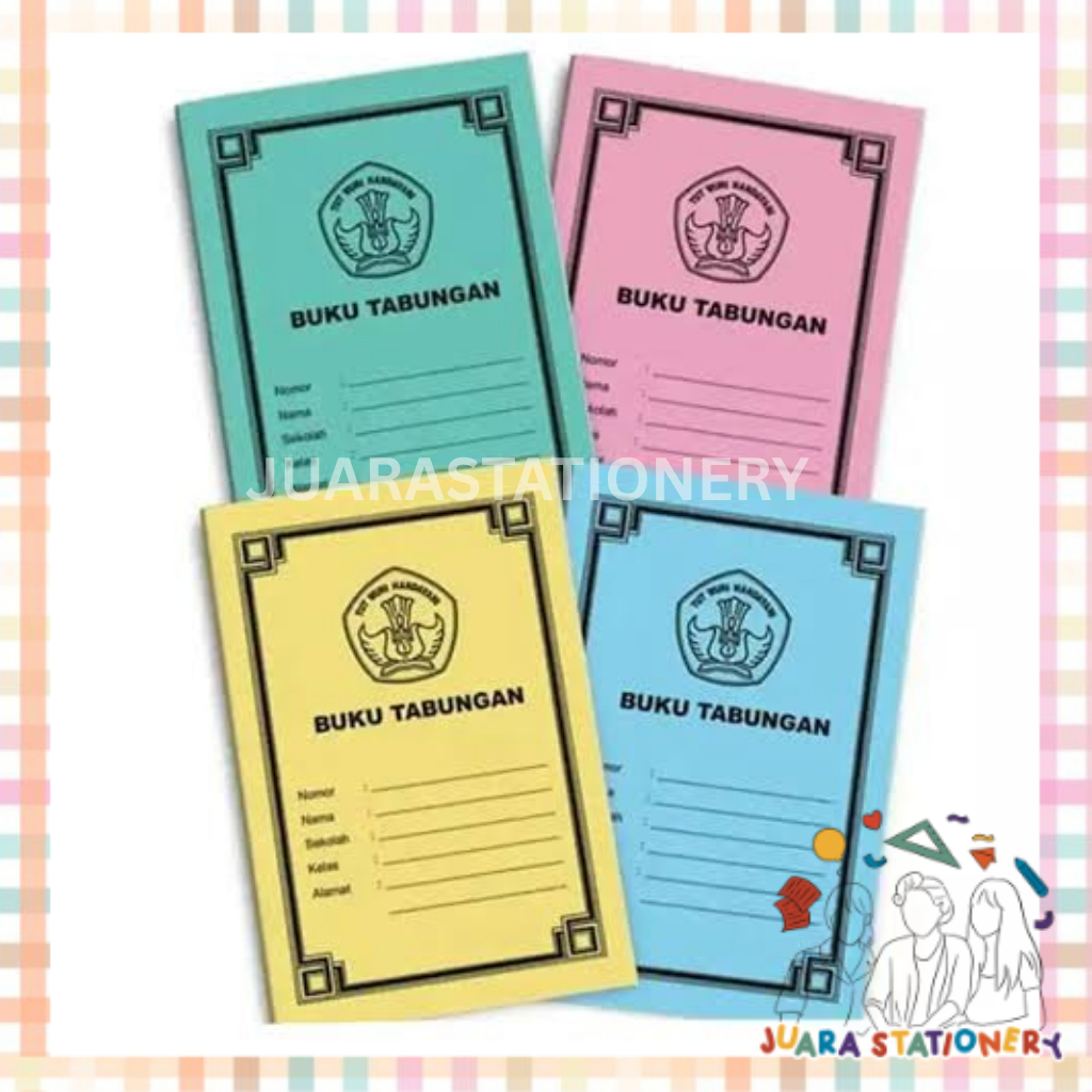 

(288) Buku Tabungan Sekolah (SATUAN) / Buku Tabungan Kecil Anak