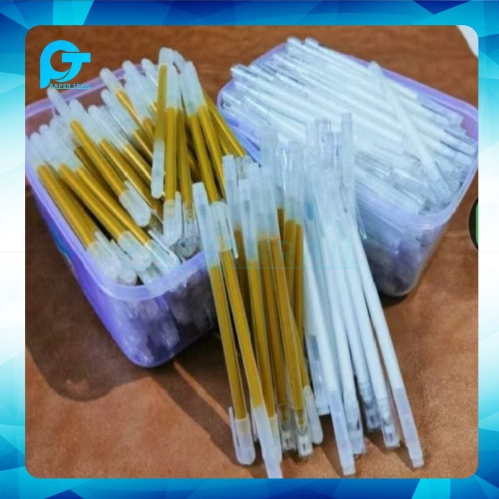 

PT PULPEN GELL PUTIH DAN EMAS, GELLPEN WHITE AND GOLD