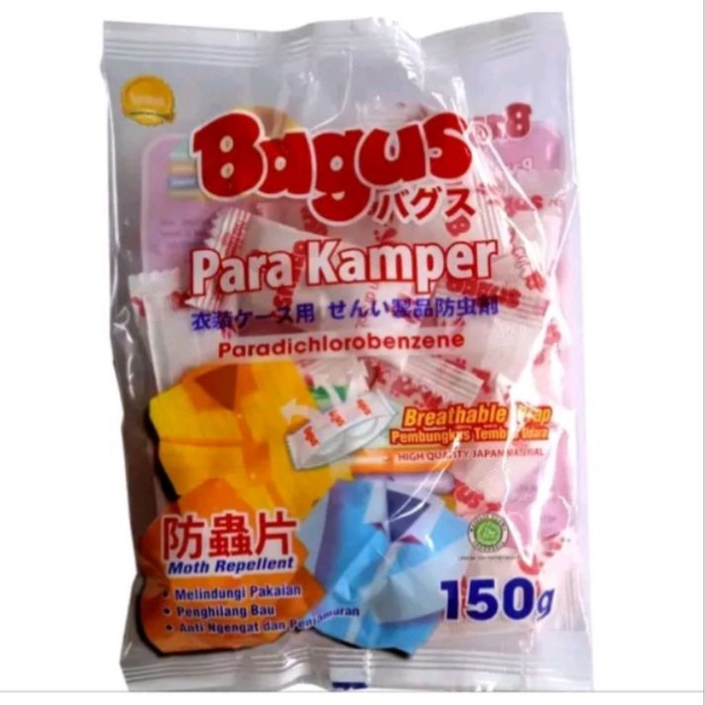 BAGUS PARA KAMPER 150 GRAM Kamper Kapur Barus Lemari Pakaian