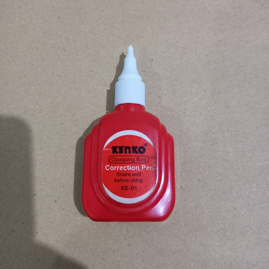 

TIPP-EX CORRECTION PEN KENKO KE-01 (MERAH) – TANPA TUTUP