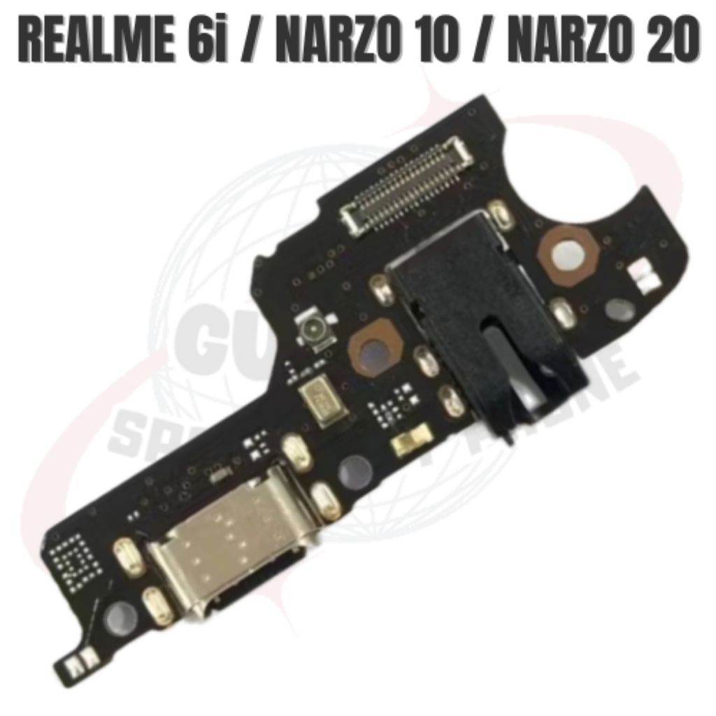 FLEXIBLE CHARGER CON CAS PAPAN CAS REALME 6i / NARZO 10 / NARZO 20 ORIGINAL