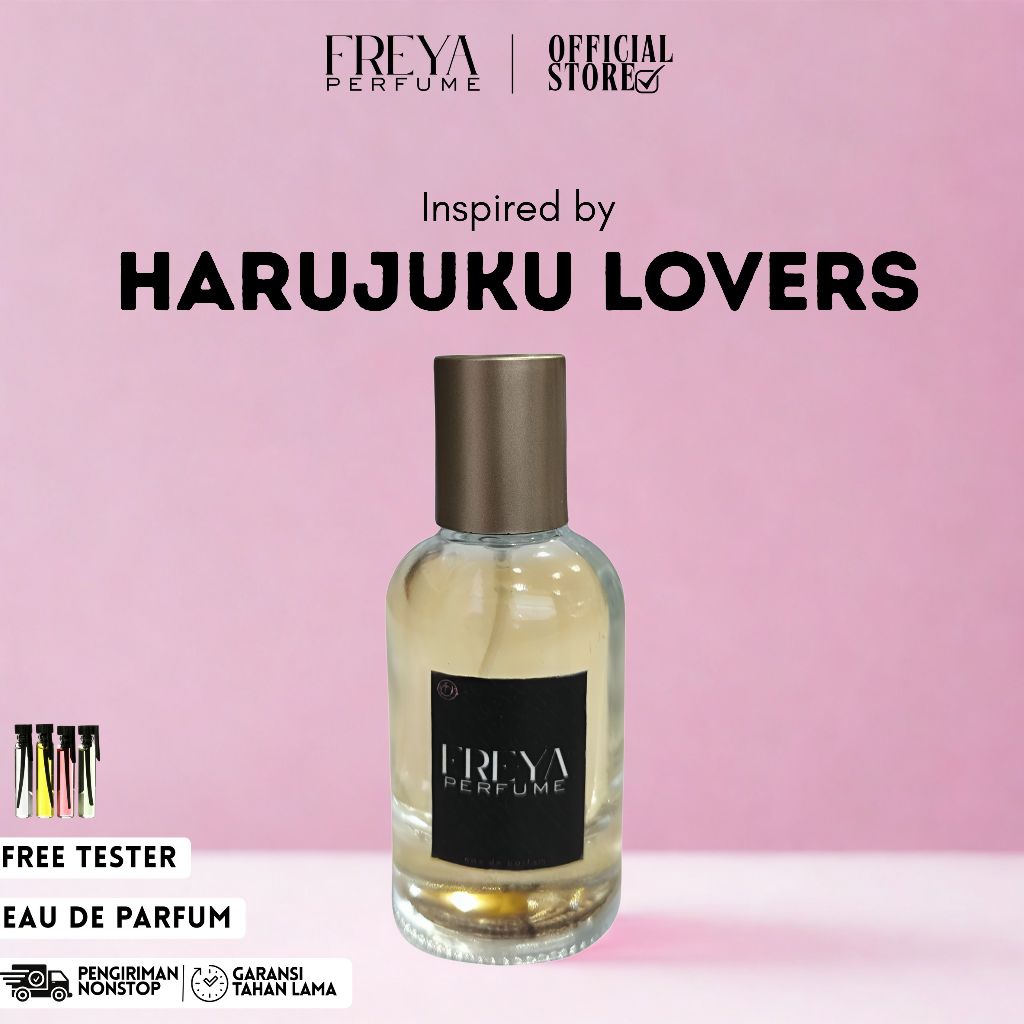 Freya Perfume – Harajuku Lovers EDP | Parfum Wanita Manis Ceria & Imut | Inspired | Tahan Lama