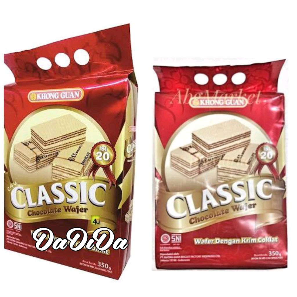 

Khong Guan Classic Chocolate Wafer 350 gram