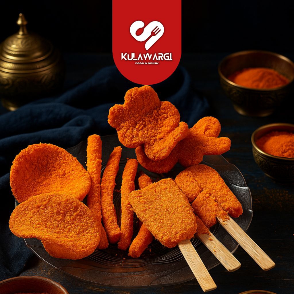 

[Promo] Nugget Aci Isi 10pcs Naget Tepung Roti Frozen Food by Kulawargi