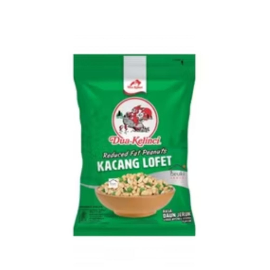 

Dua Kelinci Lofet Kacang Rasa Daun Jeruk 60gr