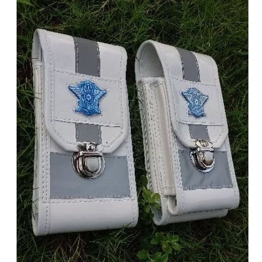 Sarung Tempat Hp Pinggang Tas Dompet Handphone Pinggang Doble Polantas Hp Pria