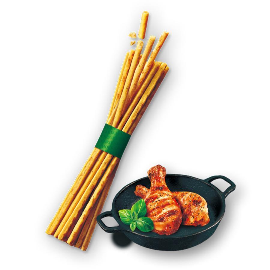 

Glico Pretz Chicken and Herb Biscuit Stick - camilan / biskuit