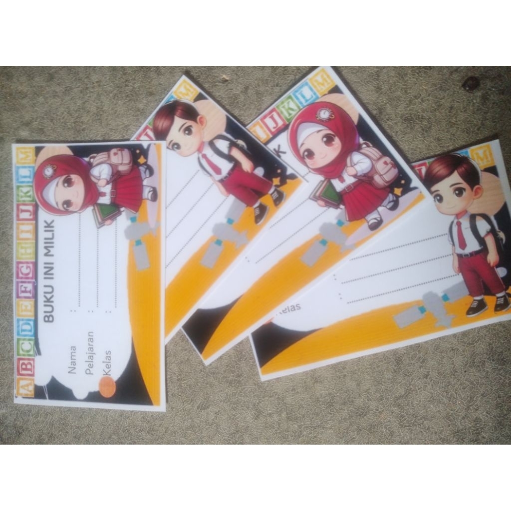 

Stiker Nama Pelajaran isi 10pcs Murah