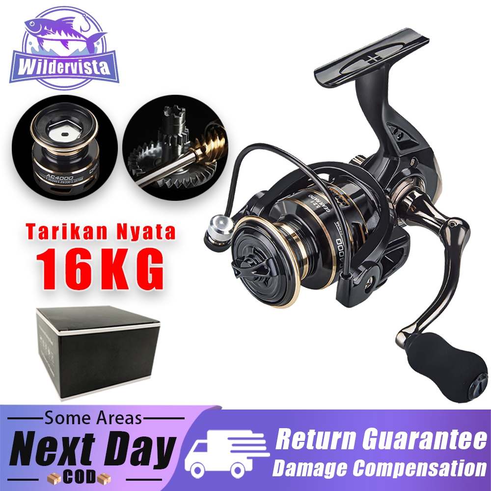Wildervista Semua Gulungan Reel Pancing 50kg NX1000-7000/ Reel Pancing Murah Kuat Power Handle/ Reel
