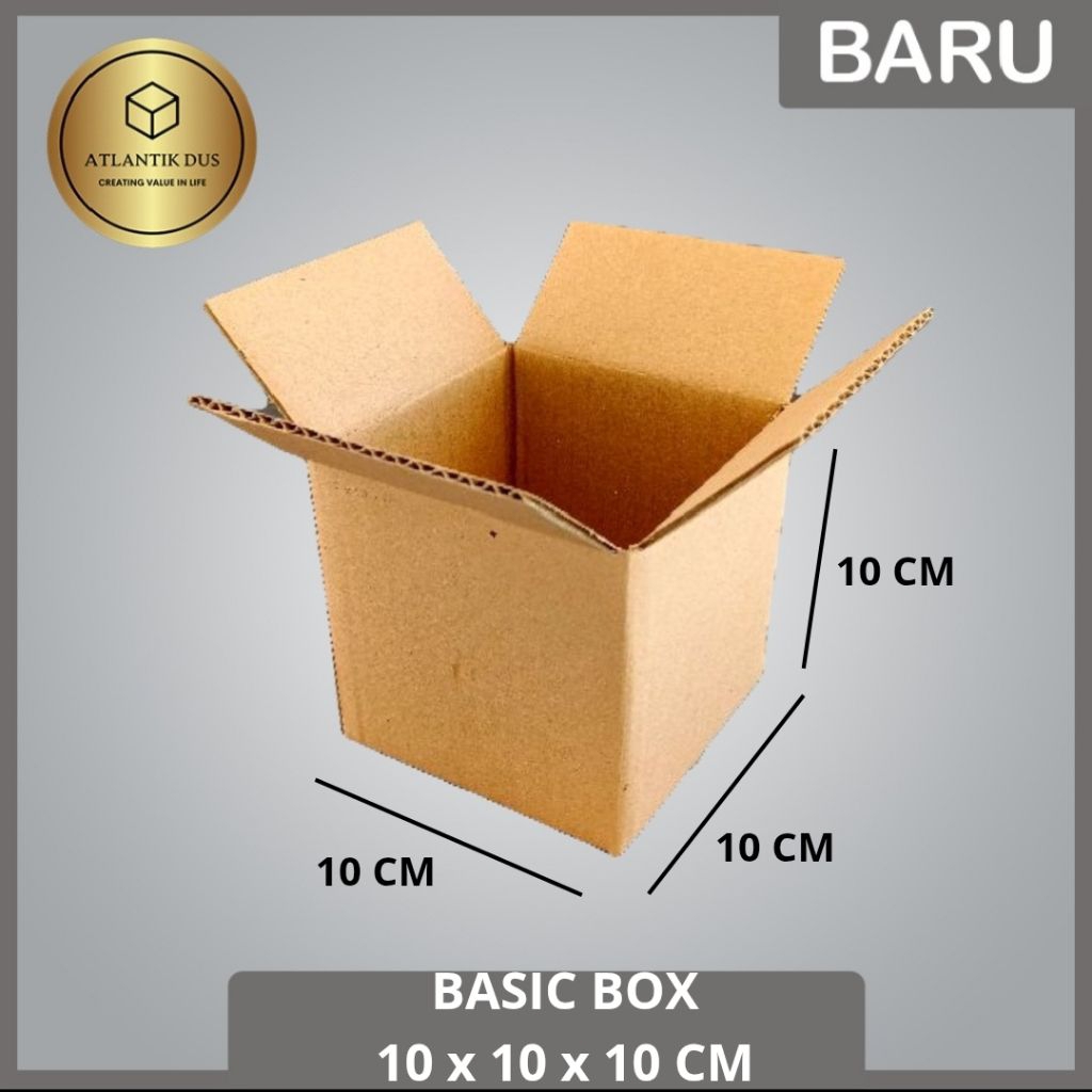 

( custom = chat aja) dus paking mug KARDUS / KARTON BOX POLOS Uk. 10x10x10 CM mug gelas thumbler