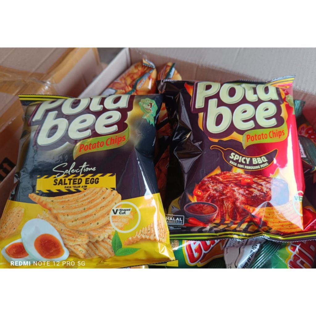 

Potabee Potato Chips 68gr