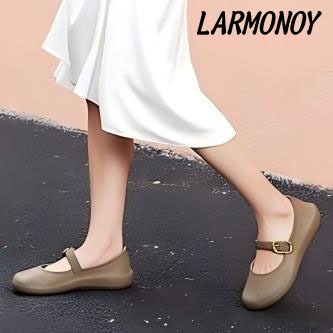 LARMONOY Sepatu Loafers Best Seller Modis Trending Harga Terendah Di Platform Sandal Wanita