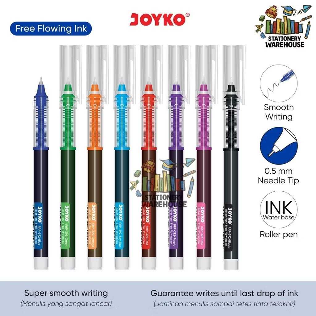 

Pulpen Gel Roller Joyko 1 PCS