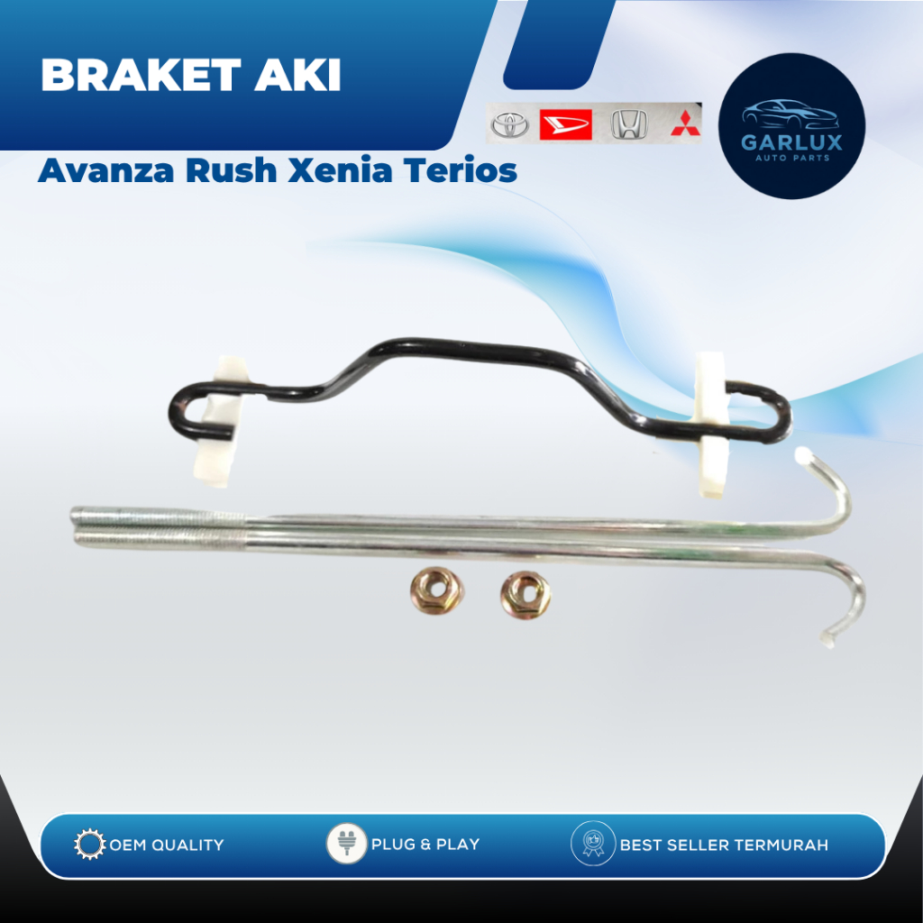 Braket Aki / Jepitan Aki Avanza Xenia Rush Terios | Penjepit Aki Kuat Anti Karat