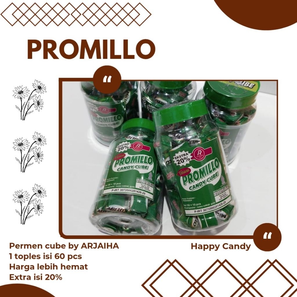 

Candy Cube PROMILO Permen Cube Viral Milo