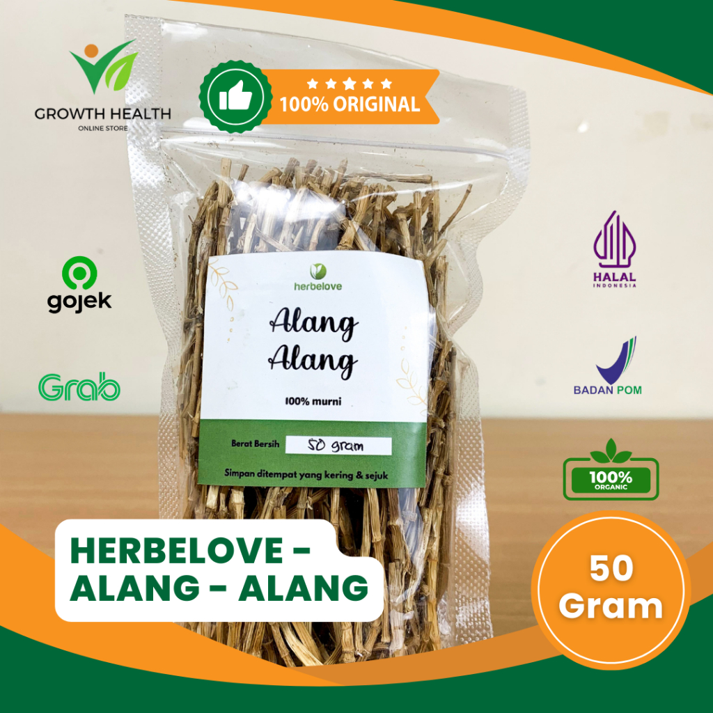 

HERBELOVE – ALANG - ALANG KERING 100% MURNI 50 GRAM