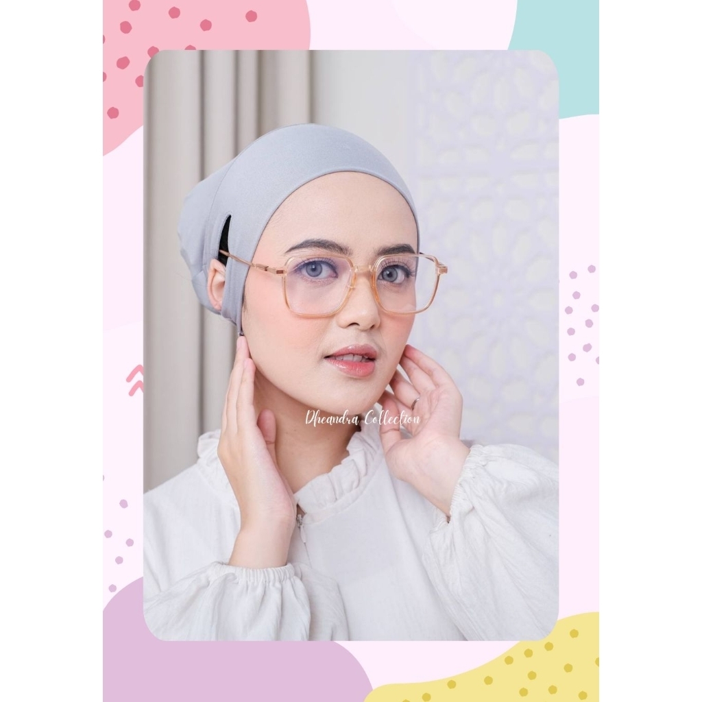 Inner Airish Delaman Hijab Anti Sakit Telinga