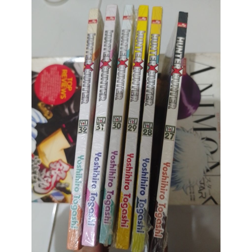 Komik Manga Hunter x Hunter Cabutan Vol 27 28 29 30 31 32 Satuan Segel original ORI Elex Media