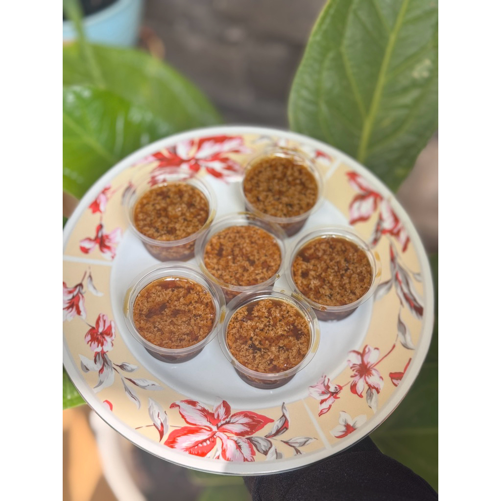 

Puding lumut gula merah