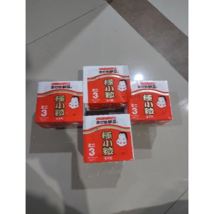 

okame natto kotsubu cup 3 / tape kedelai jepang / okame nato