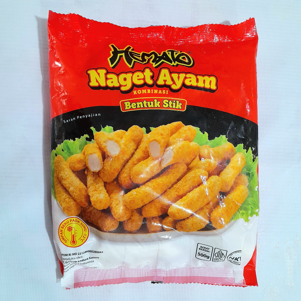 

HEMATO nugget ayam stik 500gr