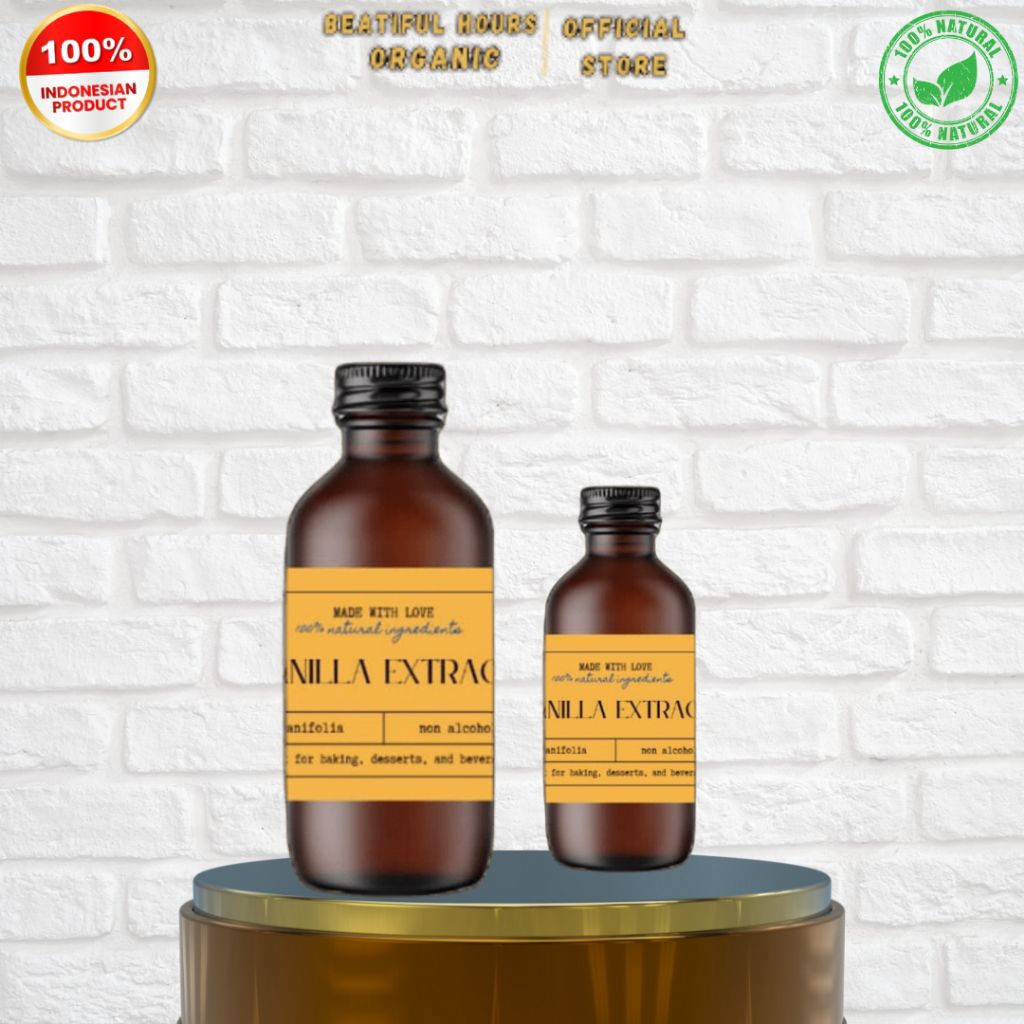 

120ml Vanilla Extract Premium Gourmet Non Alkohol