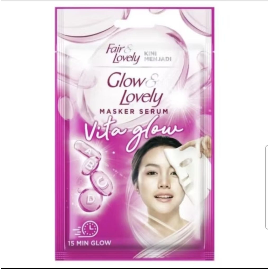 Glow and Lovely (Fair and Lovely) Masker Serum Vita Glow