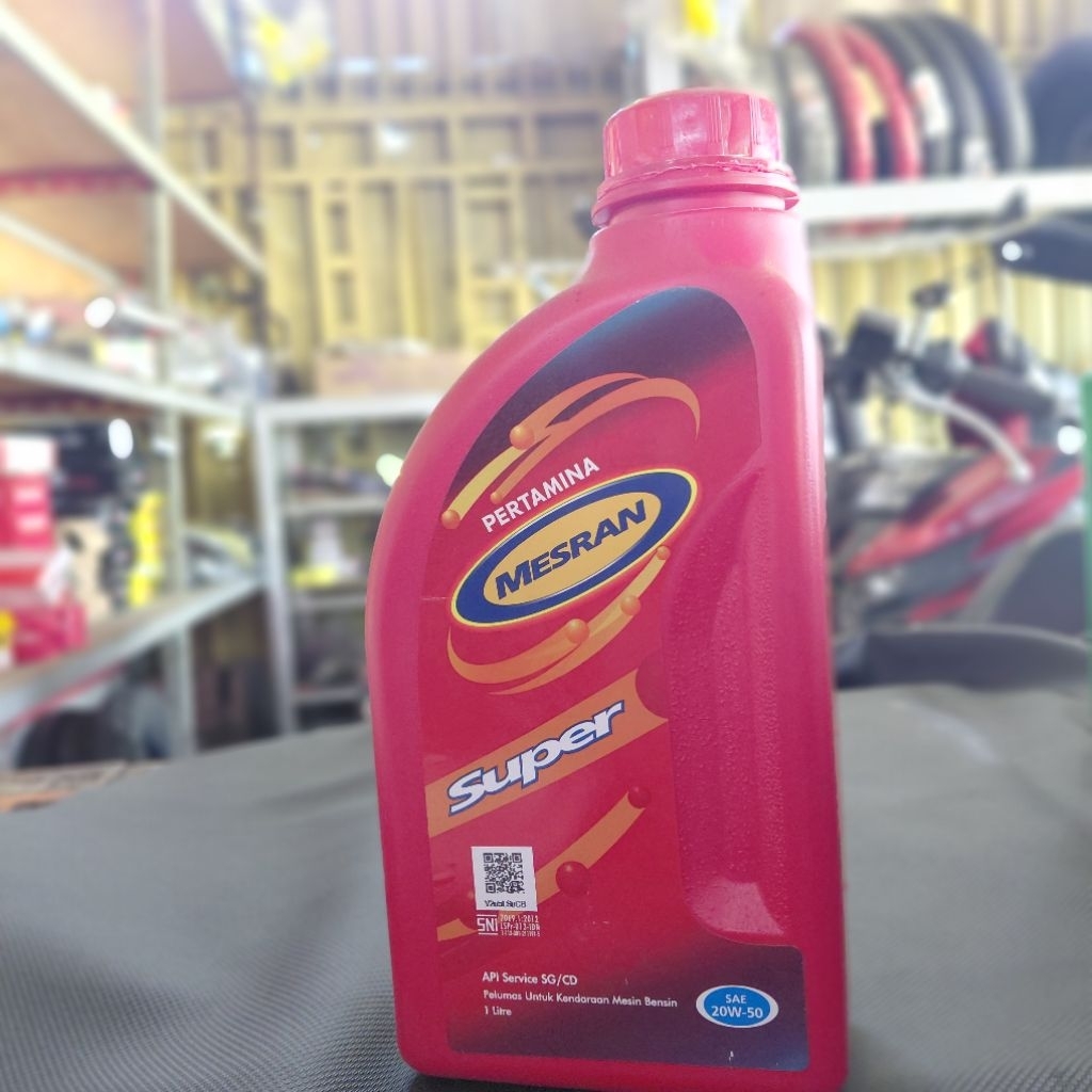 oli pertamina  mesran  super 1 liter