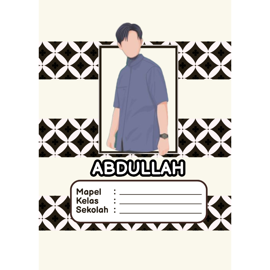 

BUKU TULIS CUSTOM MUSLIM 2 A4