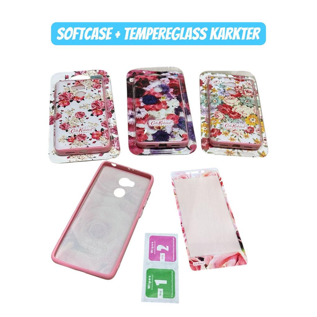 CUCI GUDANG FREE ANTI GORES Case Xiaomi Redmi 4 Prime Auto Case Motif Bunga Case Xiaomi Redmi 4 Prim