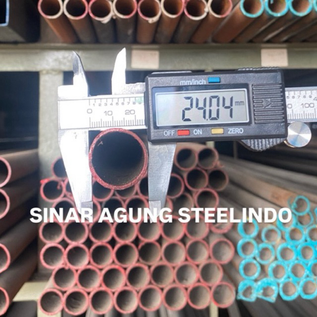 Pipa Galvanis 3/4 inch x 1,5mm x 6m / Besi Pipa Galvanis 3/4 inci tebal 1,5mm