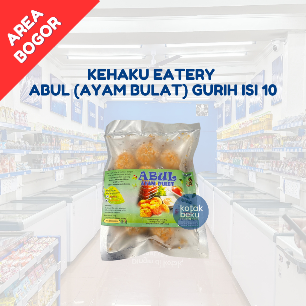 

KEHAKU EATERY ABUL (AYAM BULAT) GURIH ISI 10