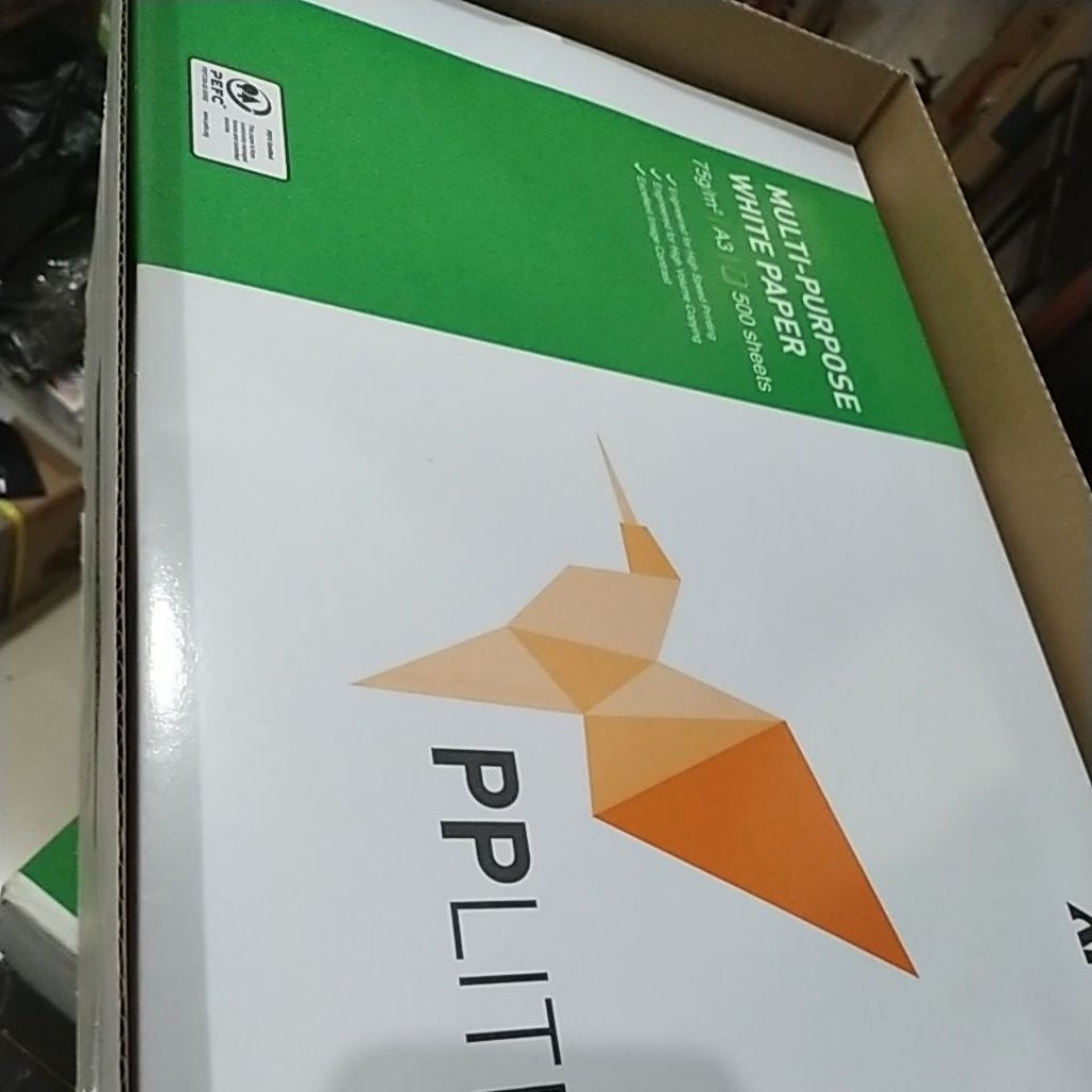 

kertas HVS A3 75 gsm pplite / PP lite 75 g / kertas fotocopy besar murah
