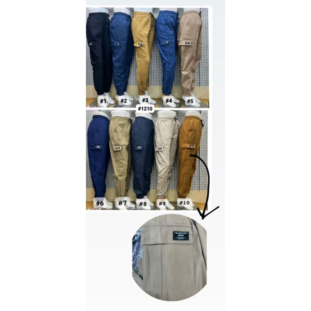 Celana Cargo Wanita | Celana Cargo Import | Celana cargo Charm 12101