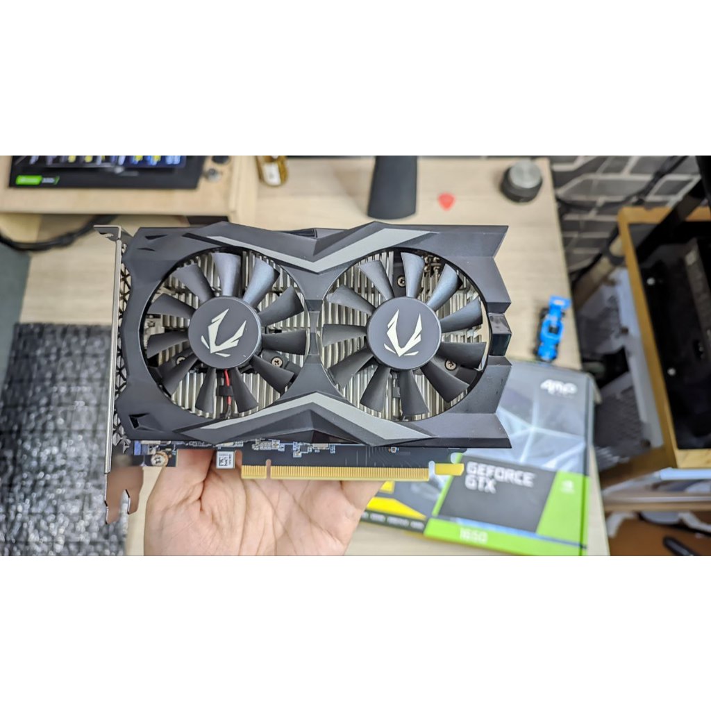 ZOTAC GTX 1650 AMP Core Ultimate 4GD6 Expired Maret 2026 LikeNew Adem Terawat