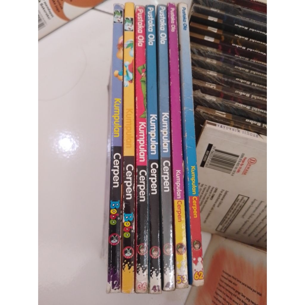 Buku Kumpulan Cerpen Bobo Pustaka Ola Cabutan / Satuan 2nd Bekas ORIGINAL