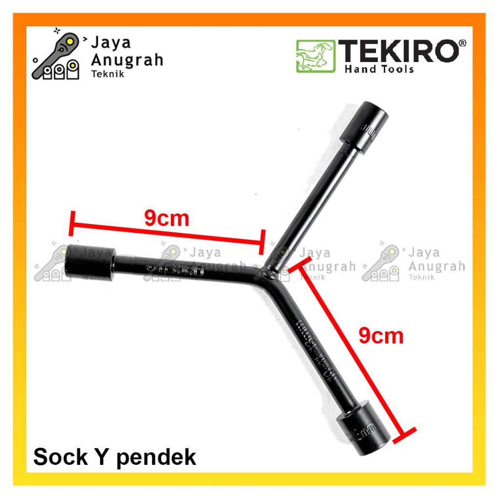 Kunci Sock Y Tekiro Pendek 8-10-12, 10-12-14, 10-11-13, 12-14-17 / Sok Y Tekiro / Kunci Y Tekiro