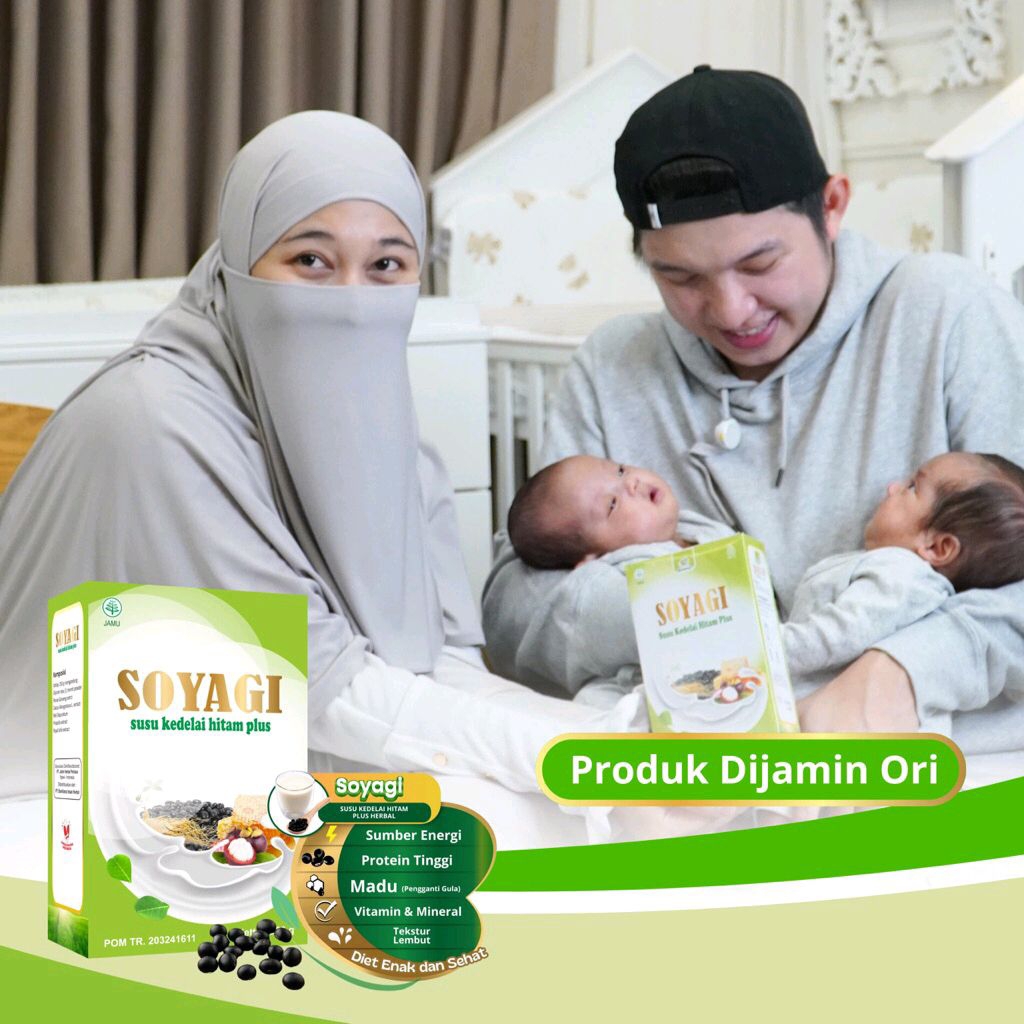 

SOYAGI SUSU KEDELAI HITAM | SUSU DIET ALAMI 200g