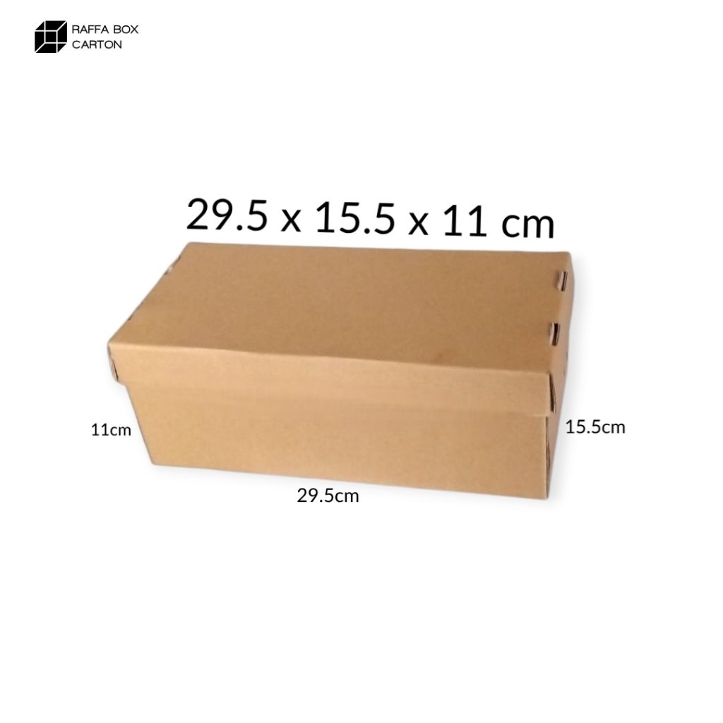 

Kardus Box Batik Efluetuk polos uk 29,5x15,5x11cm Kardus Acsesories, sandalsepatu dll