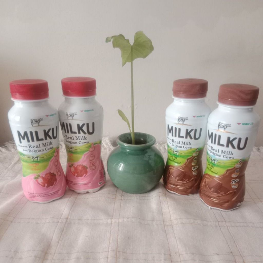 

Susu Milku 200ml, Milku Susu UHT 200ml