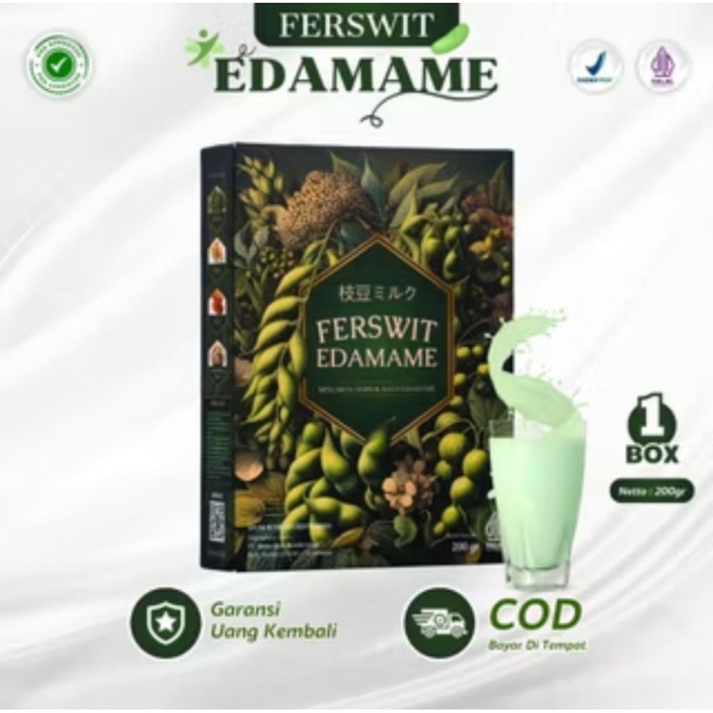 

Ferswit Susu Edamame Jepang Untuk Kolesterol, Asam Urat, Nyeri Sendi & Tulang 100% Original