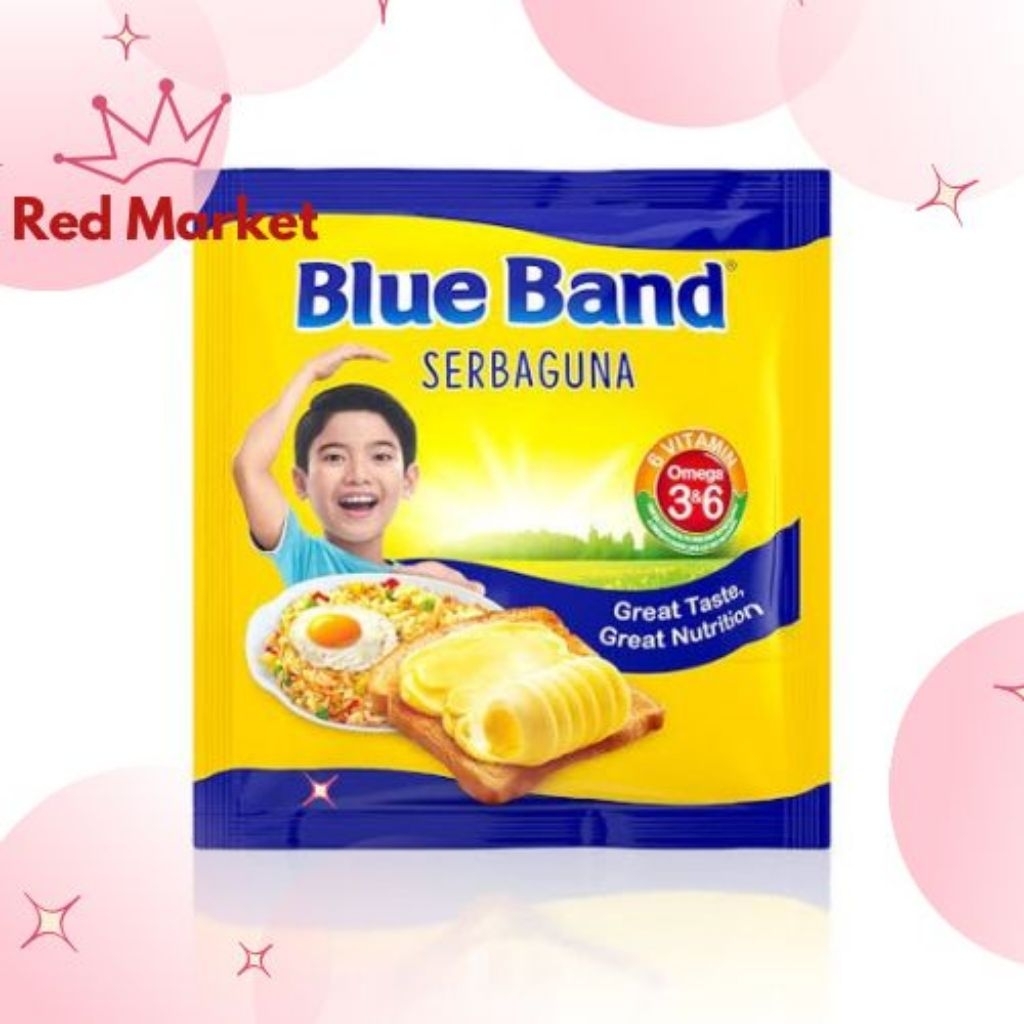 

-RED MARKET- BLUE BAND SERBAGUNA