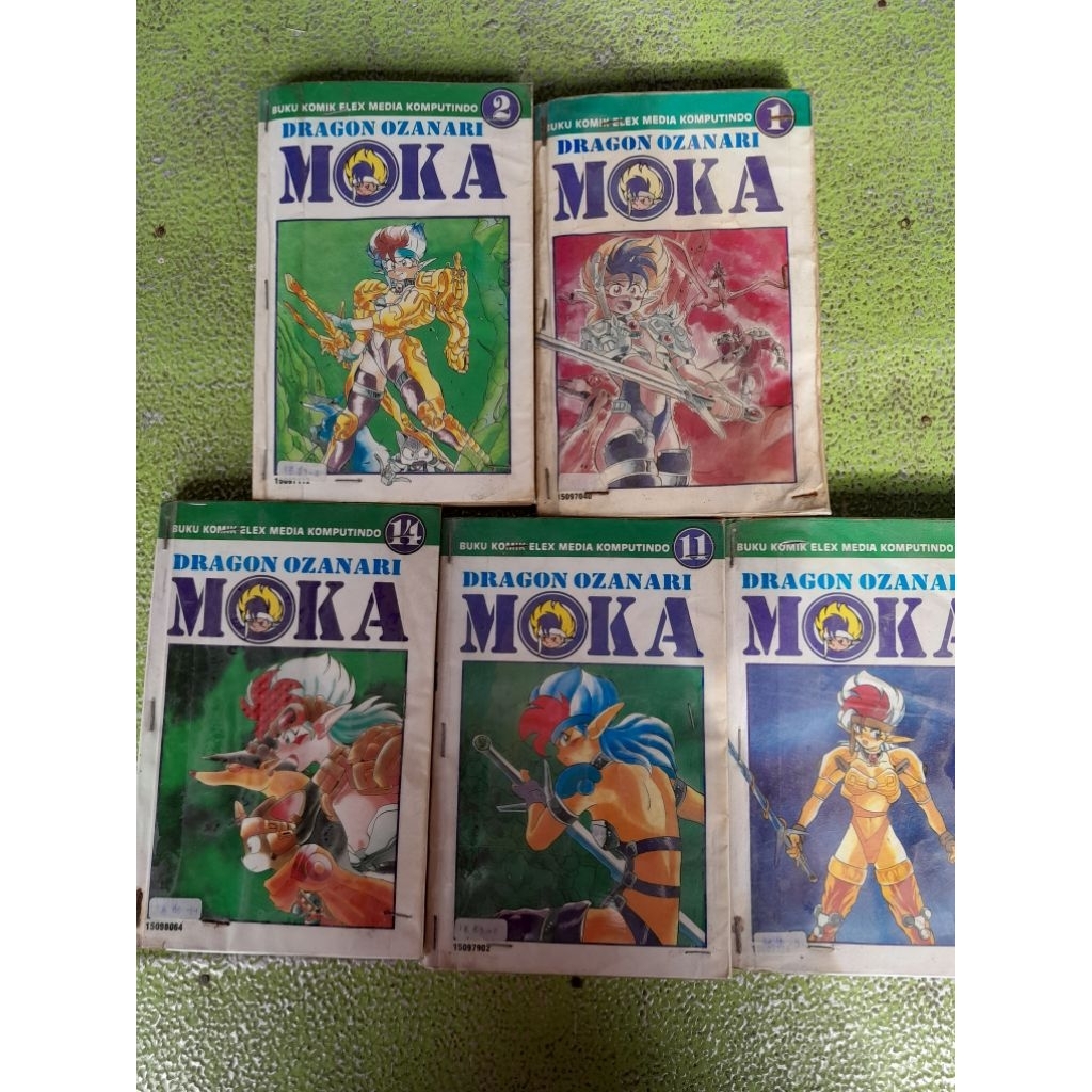 Komik Dragon Ozanari Moka