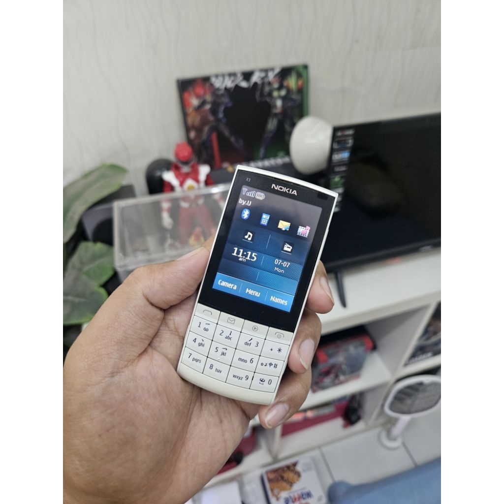 Hp Jadul Nokia X3 white putih mulus like new tag N8 E90 E52 E7 W995