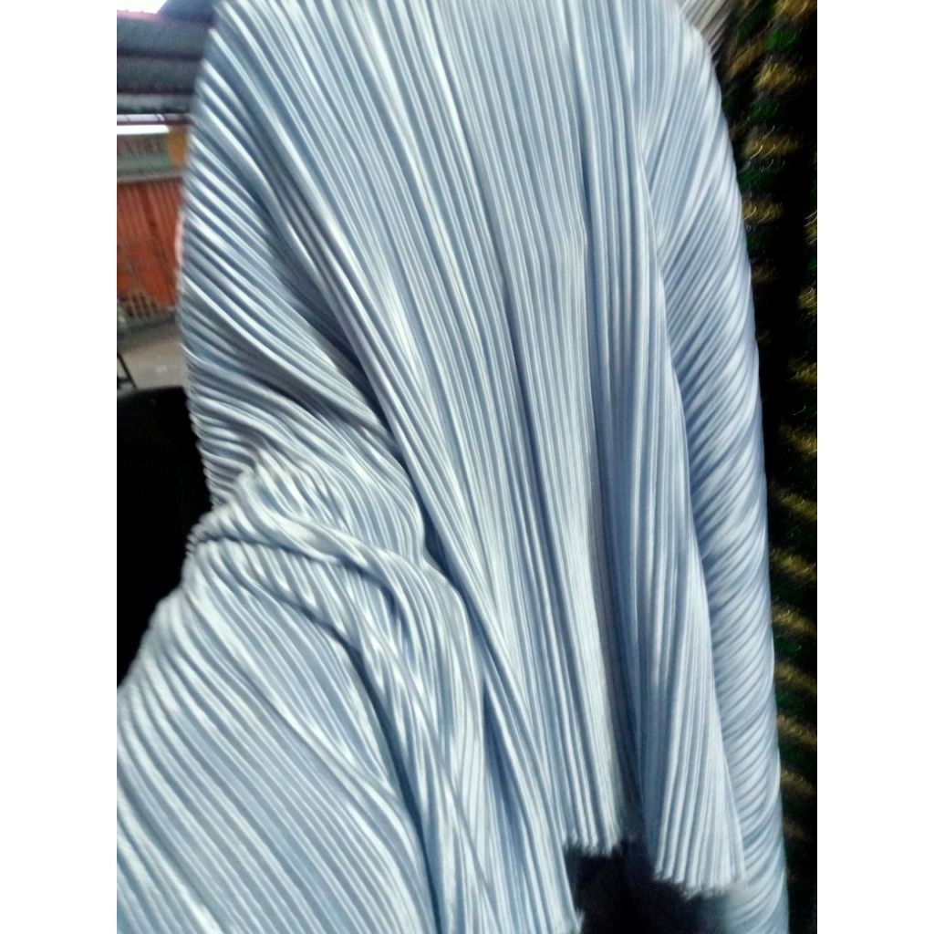 1/2METER BAHAN PLISKET BAHAN BAJU GAMIS