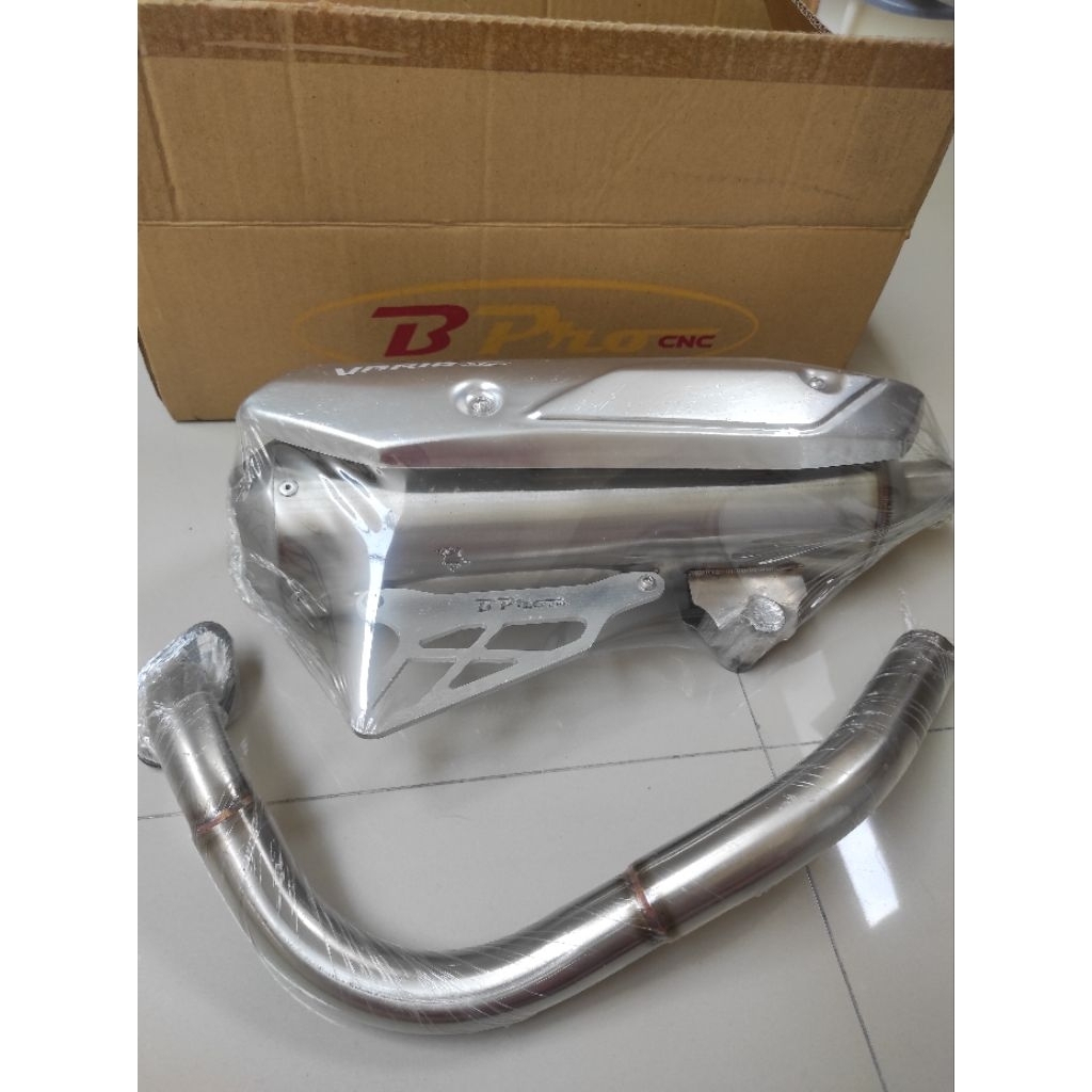 Knalpot bpro standar racing beat fi vario125 150 new bpro original