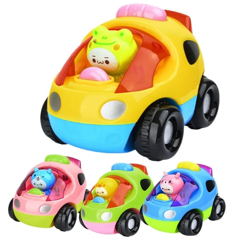 097 Mainan Mobil Mobilan Anak / Mainan Mobil Karakter Bebek / Mainan Mobil Dorong Anak Anak / Mainan