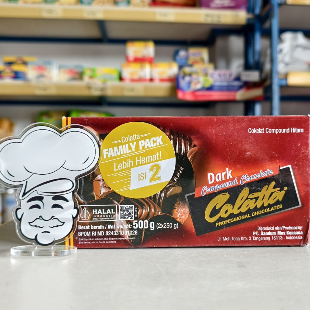 

Colatta Dark Chocolate 500Gr / Dark Coklat Colatta 500Gr